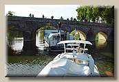  Spectacle à Pont Réan : Nolwenn (8cv) remorque le Ster'aon (12 t).