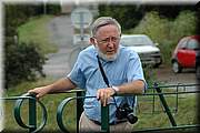 Monsieur Gasnier, Directeur de la DDE fluviale Ile et Vilaine, aux vantelles aval.