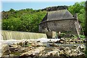 Barrage et moulin du Bol.